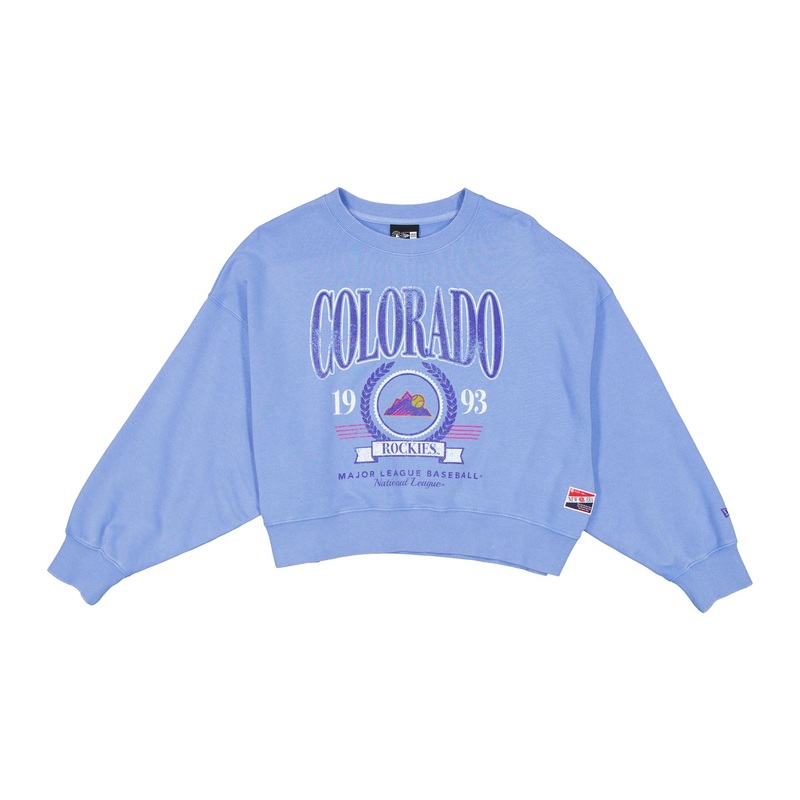 Colorado Rockies City Connect Women’s Distressed Crewneck XS