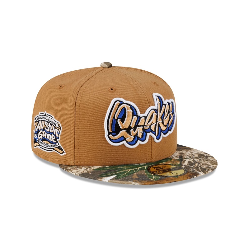 Just Caps Realtree Rancho Cucamonga Quakes 59FIFTY Fitted Hat 7