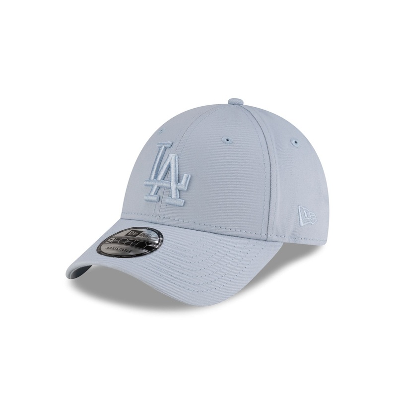 Los Angeles Dodgers League Essential Pastel Blue 9FORTY Adjustable Hat One Size