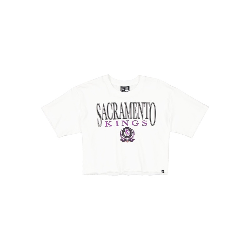 Sacramento Kings Throwback Prep Women’s Cropped T-Shirt XS