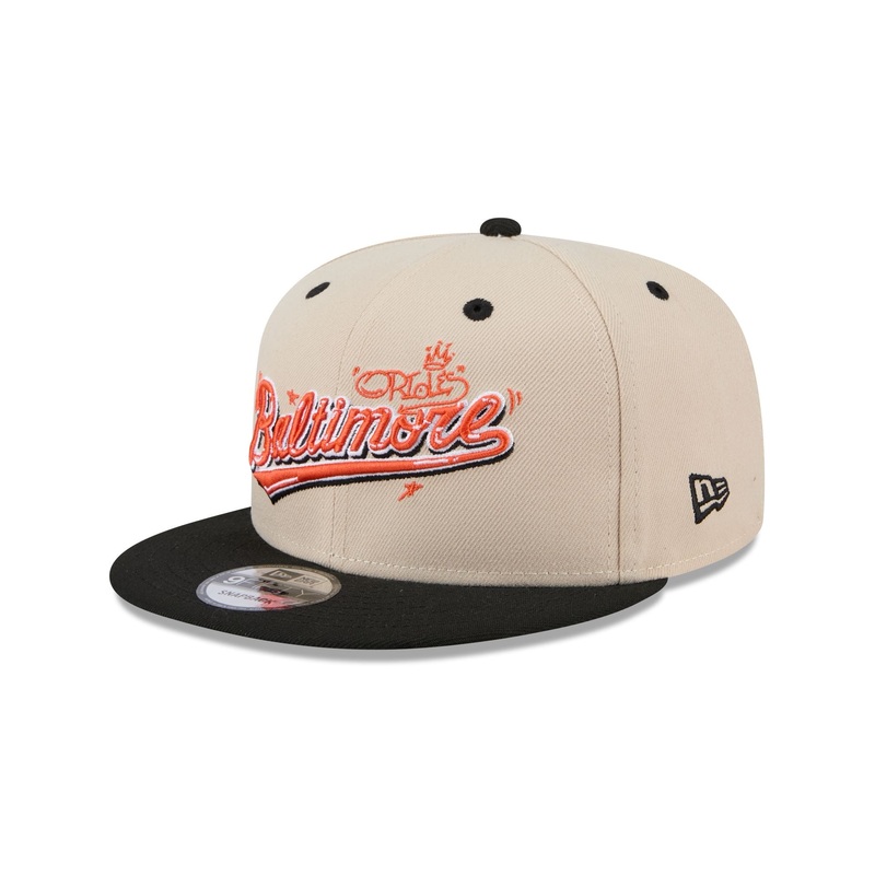 Baltimore Orioles Team Art 9FIFTY Snapback Hat One Size