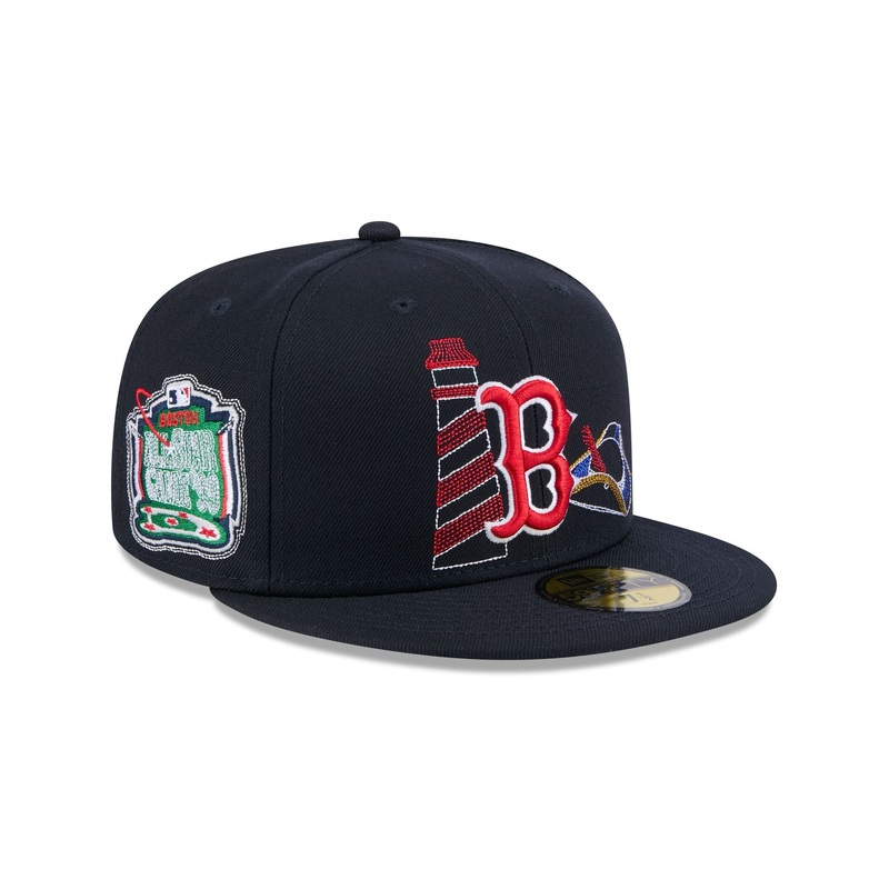 Boston Red Sox State Stitch 59FIFTY Fitted Hat 7