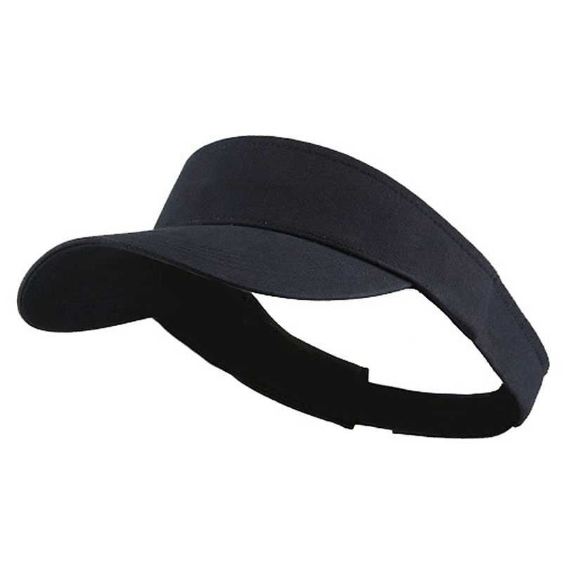 Brushed Cotton Sunvisor Navy One Size