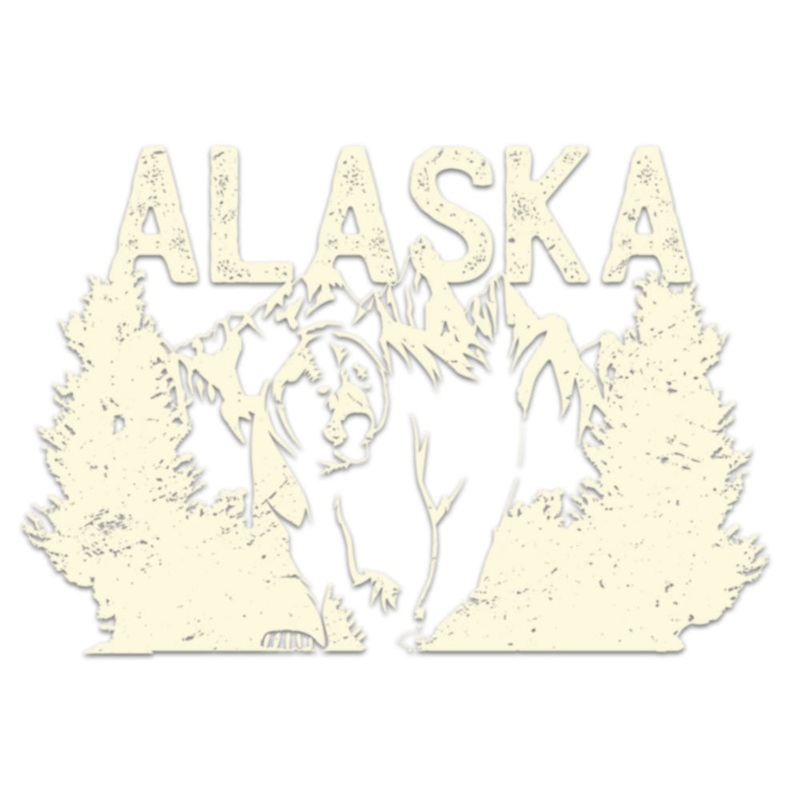 Cream Vintage Alaska Bear Default Title One Size