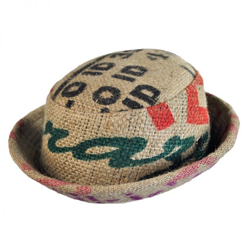 Havana Coffee Works Jute Pork Pie Hat MULTI S