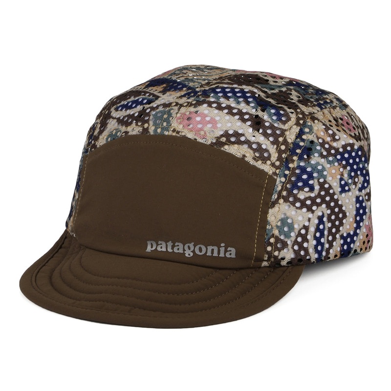Patagonia Hats Thriving Planet Duckbill Recycled 5 Panel Cap – Brown Adjustable