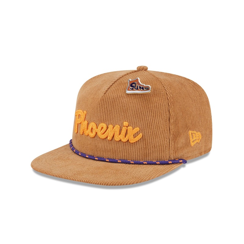 Phoenix Suns 2025 All-Star Game Fan Pack Corduroy Golfer Hat One Size