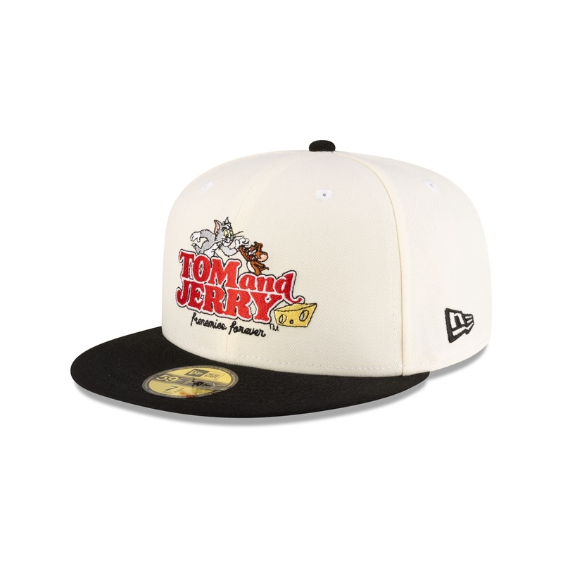 Tom and Jerry Chrome Black 59FIFTY Fitted Hat 7