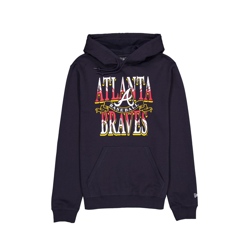 Atlanta Braves Sport Classics Navy Hoodie S