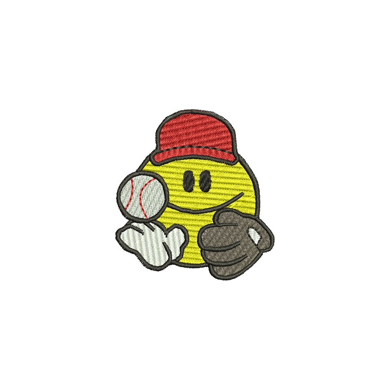 Baseball Smile Glove and Ball Default Title One Size