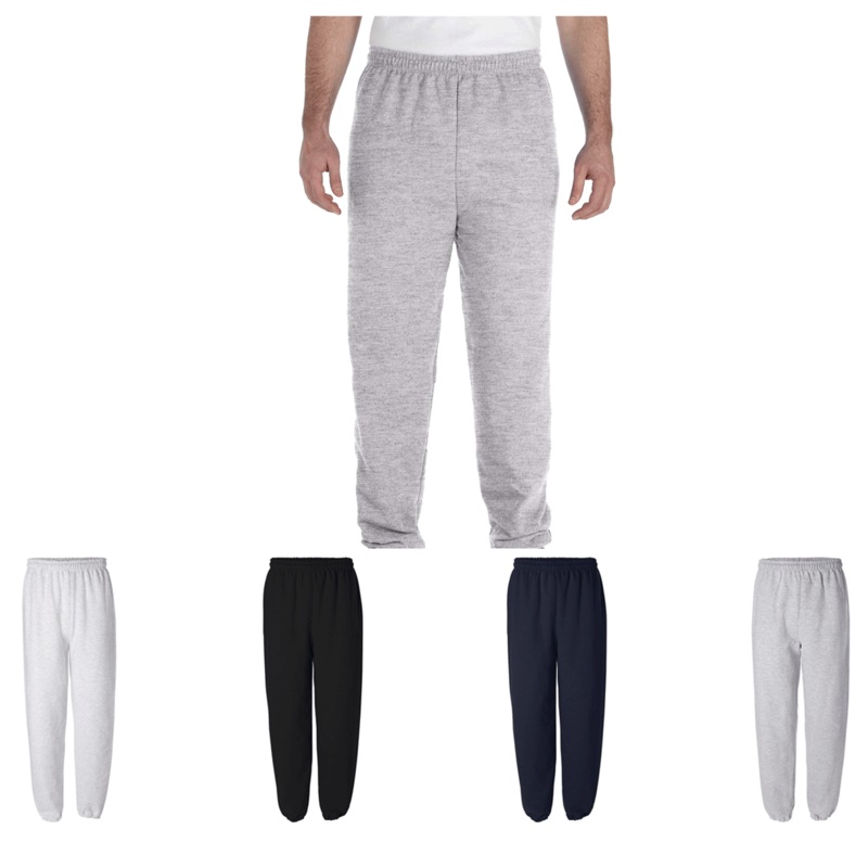 Gildan 18200, G182 Heavy Blend Sweatpants, 50/50 Blend – 18200 S