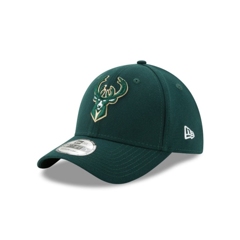 Milwaukee Bucks Team Classic 39THIRTY Stretch Fit Hat S/M