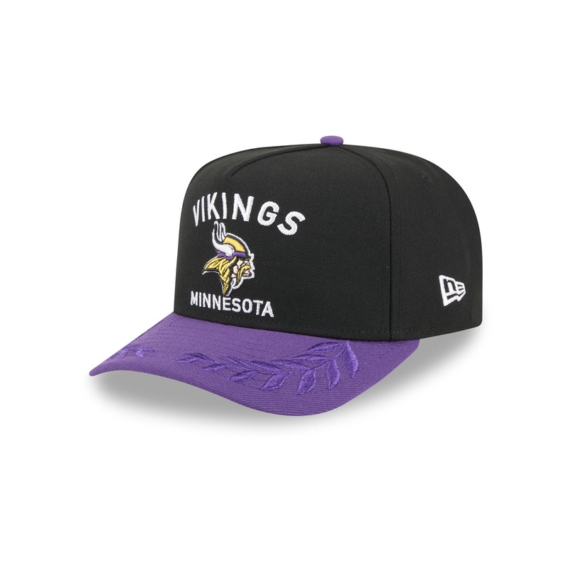 Minnesota Vikings 2025 Draft 9FIFTY A-Frame Snapback Hat One Size