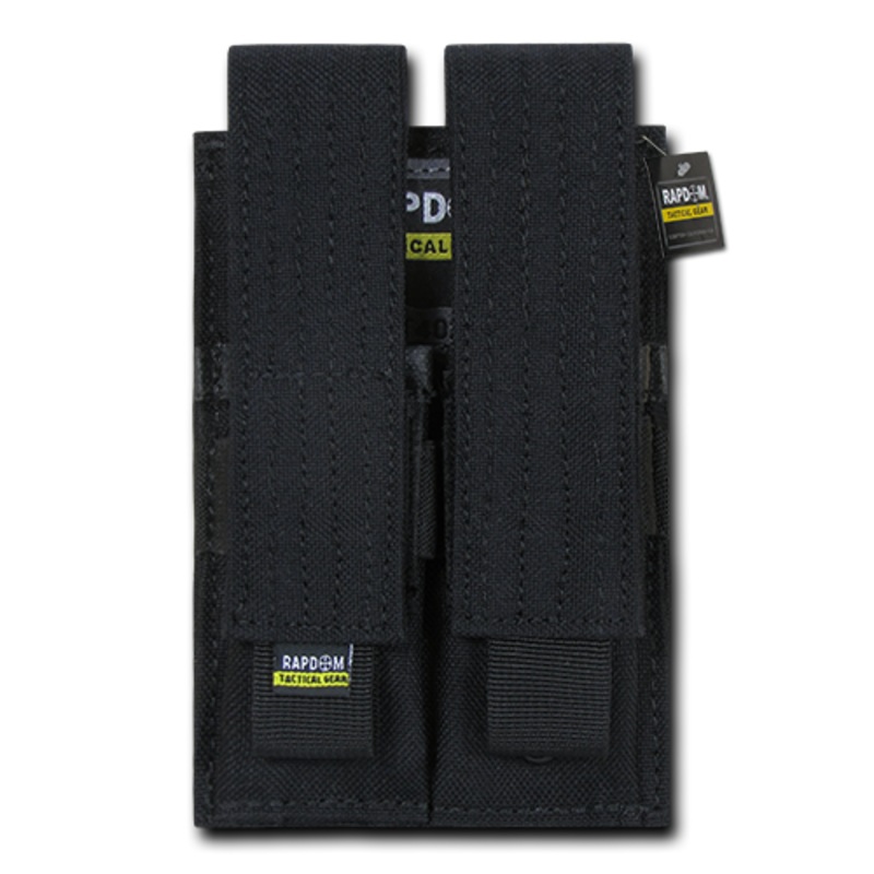 Rapid Dominance T402 Double Pistol Mag Pouch Black