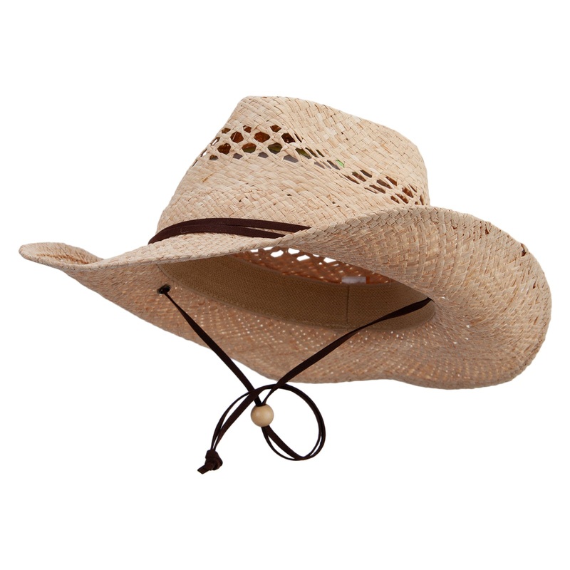 Women’s RAFFIA Cowboy Hat Natural One Size
