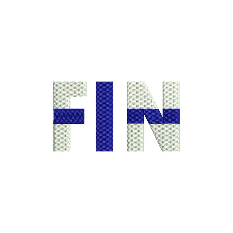 Words of Finland FIN Flag Default Title One Size