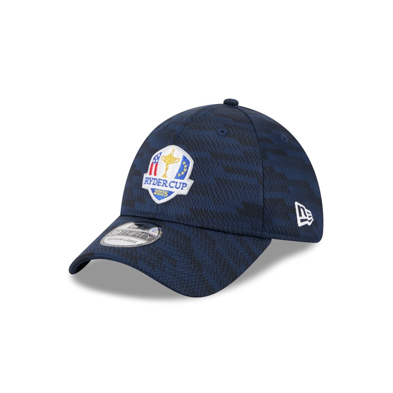 2025 Ryder Cup Digi Navy 39THIRTY Stretch Fit Hat S/M