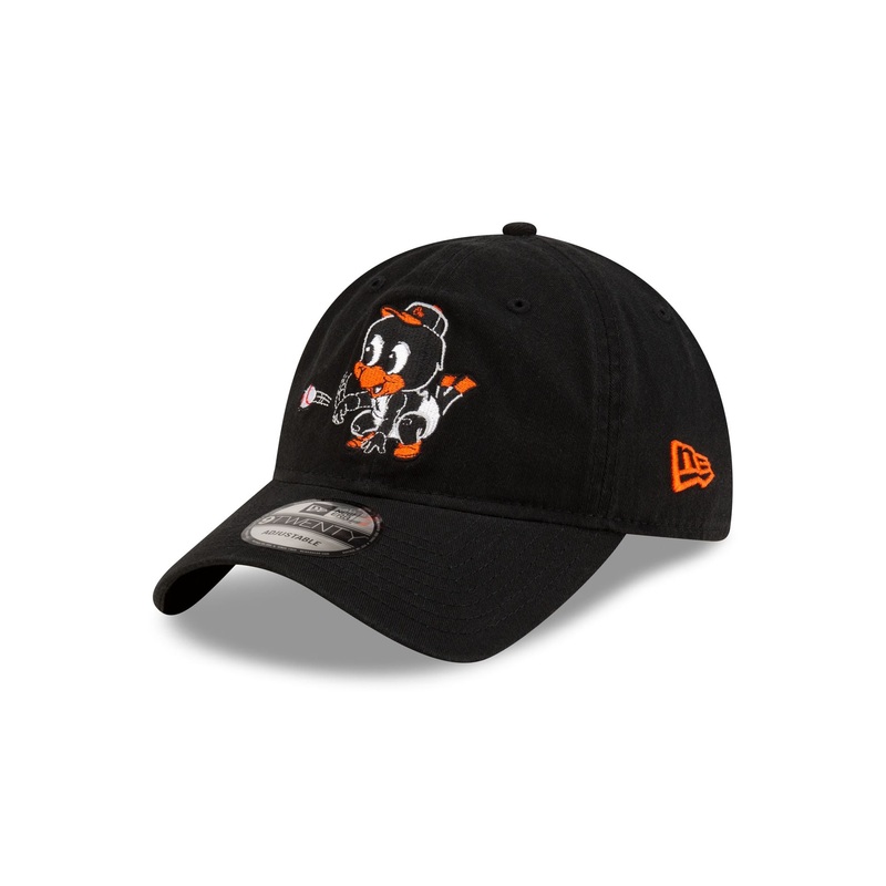Baltimore Orioles Mini Mascot 9TWENTY Adjustable Hat One Size