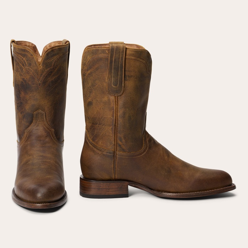 Cassidy Roper Boots Oiled Walnut 7 D