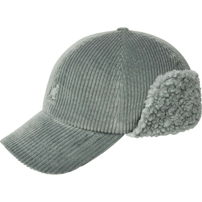 Cozy Cord Earflap Baseball Hazy Indigo S/M