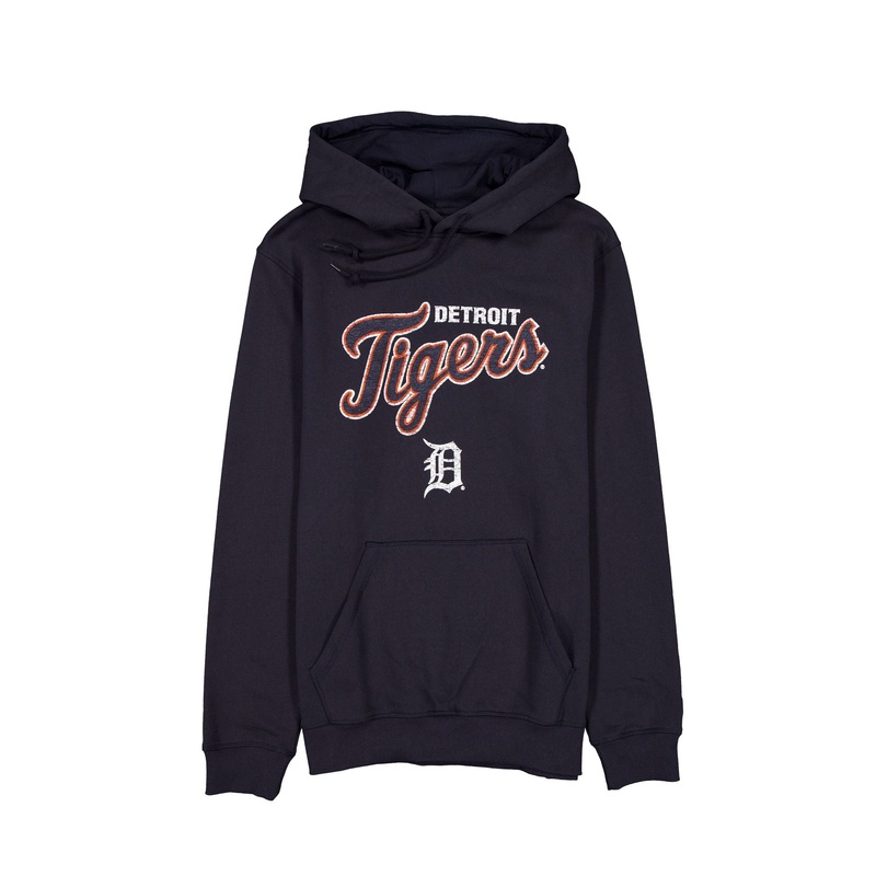 Detroit Tigers Washed Graphic Hoodie S