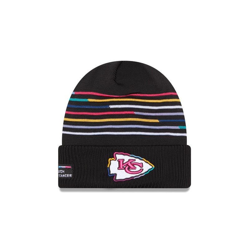 Kansas City Chiefs 2025 Crucial Catch Cuff Knit Hat One Size