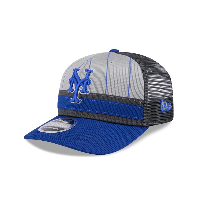 New York Mets 2025 Batting Practice Gray 9SEVENTY Trucker Hat One Size