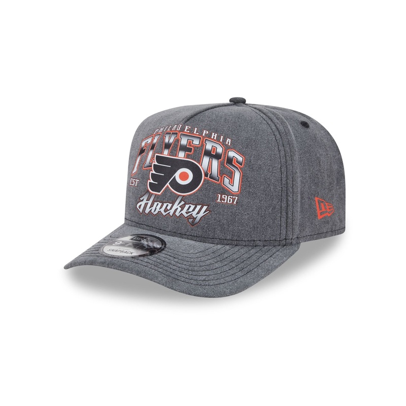Philadelphia Flyers Washed 9FIFTY A-Frame Snapback Hat One Size