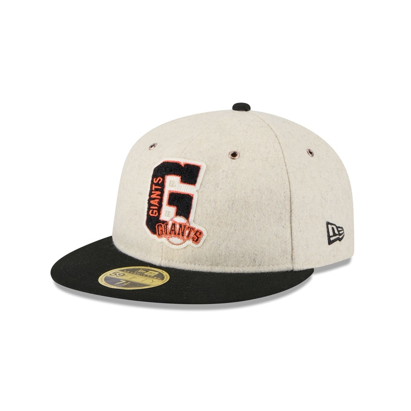 San Francisco Giants Wool Letterman Retro Crown 59FIFTY Fitted Hat 7