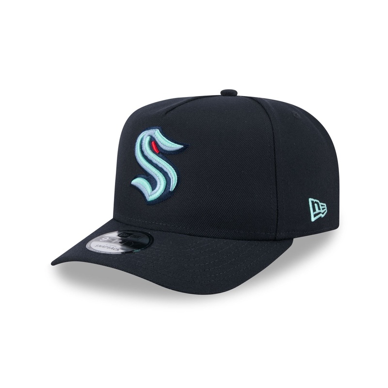 Seattle Kraken Team 9FIFTY A-Frame Snapback Hat One Size