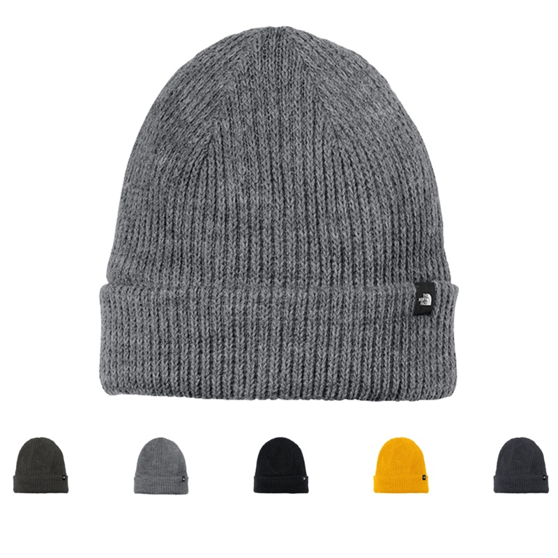 The North Face Circular Rib Beanie NF0A7RGH Asphalt Grey
