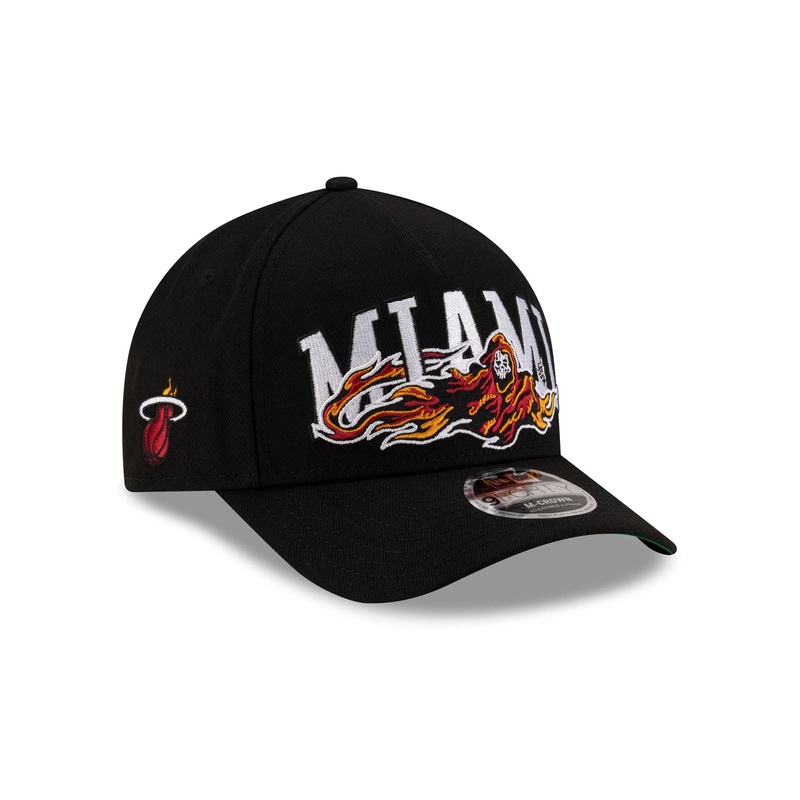 Warren Lotas x Miami Heat 2025 All-Star Game 9FORTY M-Crown A-Frame Snapback Hat One Size