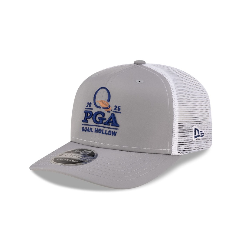 2025 PGA Championship Quail Hallow 9SEVENTY Trucker Hat One Size