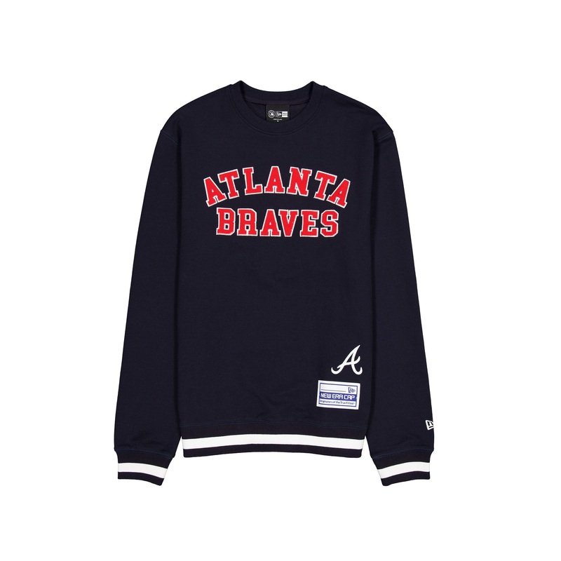 Atlanta Braves Team Color Logo Select Crewneck S