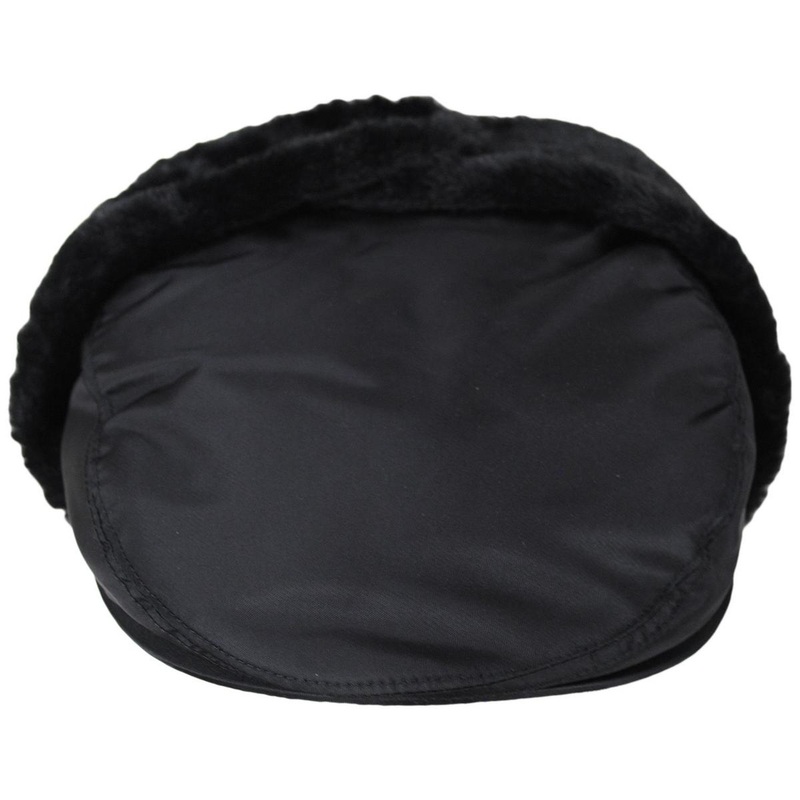 Aviator Bugatti Earflap Ivy Cap BLACK S
