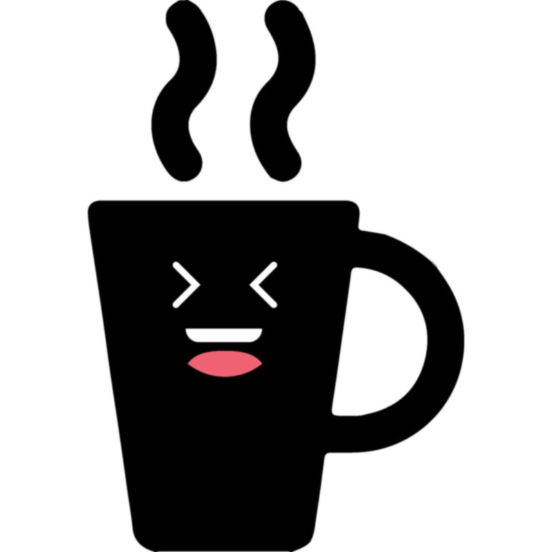 Black Coffee Cup Default Title One Size