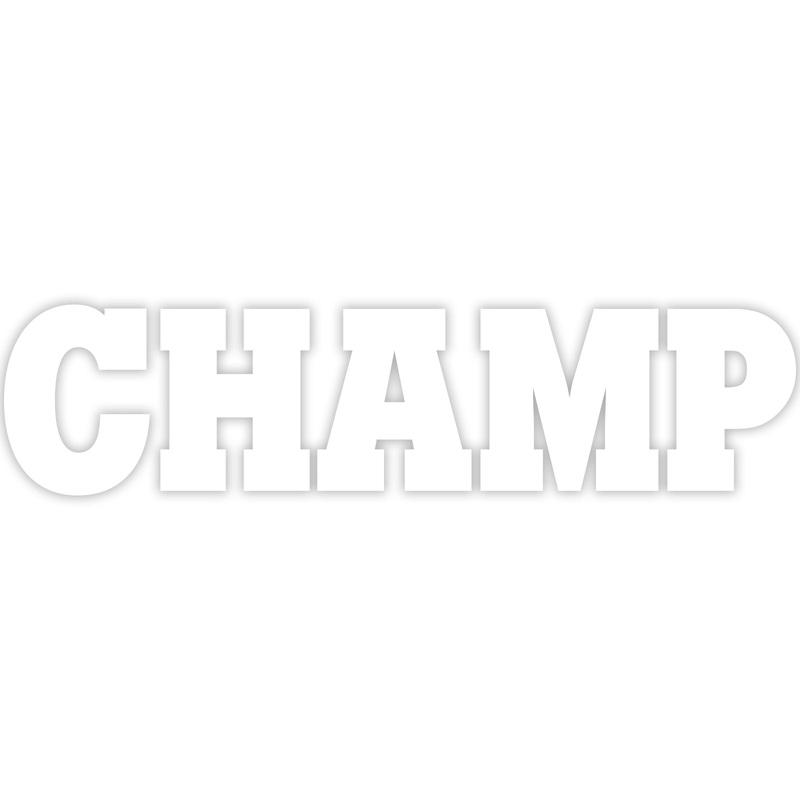 Champ Text Default Title One Size