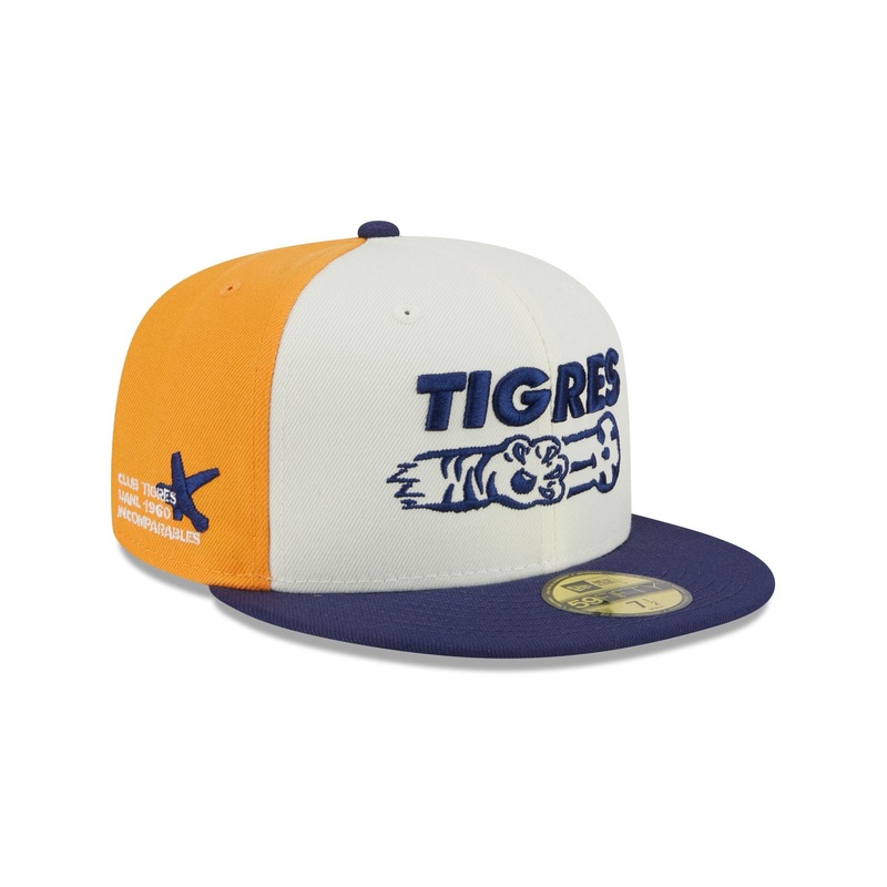 Club Tigres UANL Retro Logo 59FIFTY Fitted Hat 7