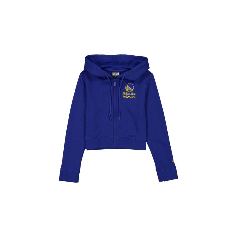 Golden State Warriors Game Day Cropped Women’s Zipper Hoodie XS