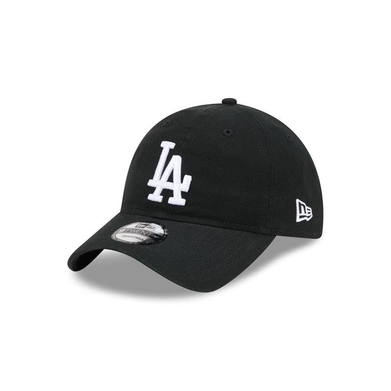 Los Angeles Dodgers Black 9TWENTY Adjustable Hat One Size