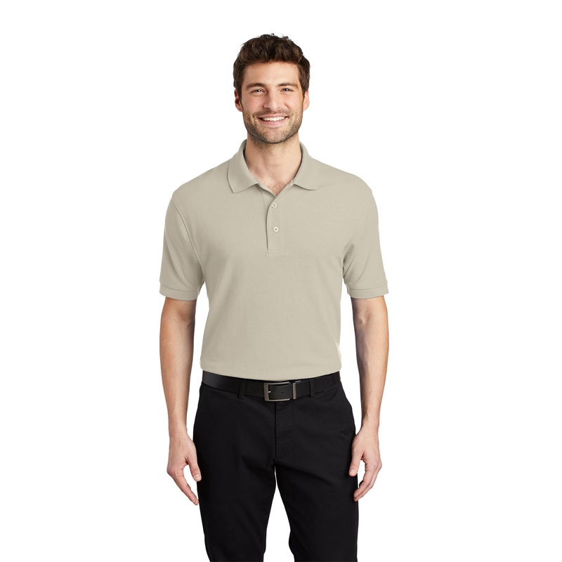 Port Authority K500 Silk Touch Polo – Stone Stone XS