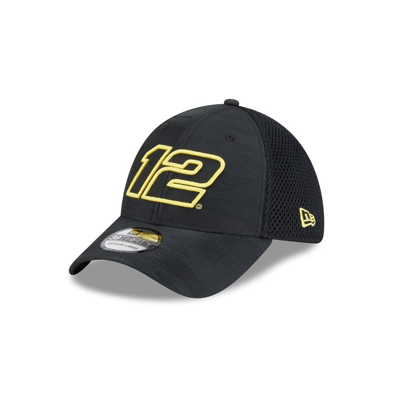 Team Penske Ryan Blaney Camo 39THIRTY Stretch Fit Hat S/M