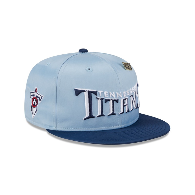 Tennessee Titans Spring Satin 59FIFTY Fitted Hat 7