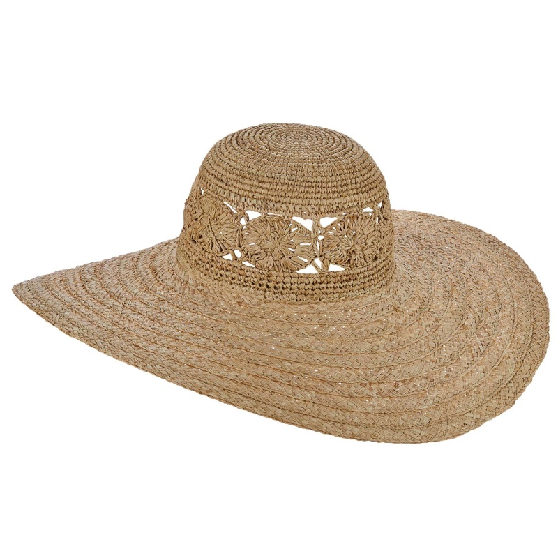 Zuma Fancy Weave Raffia Sun Hat – Brooklyn Hats Natural
