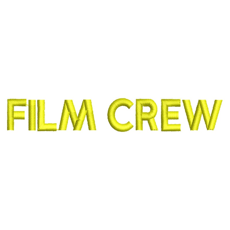 Film Crew Letters Default Title One Size