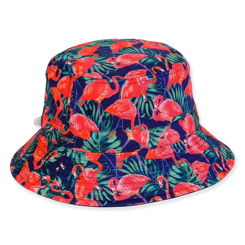 Flamingo Bucket Hat – Sun ‘N’ Sand Hats Flamingo OS