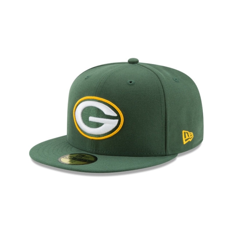 Green Bay Packers 59FIFTY Fitted Hat 6 7/8
