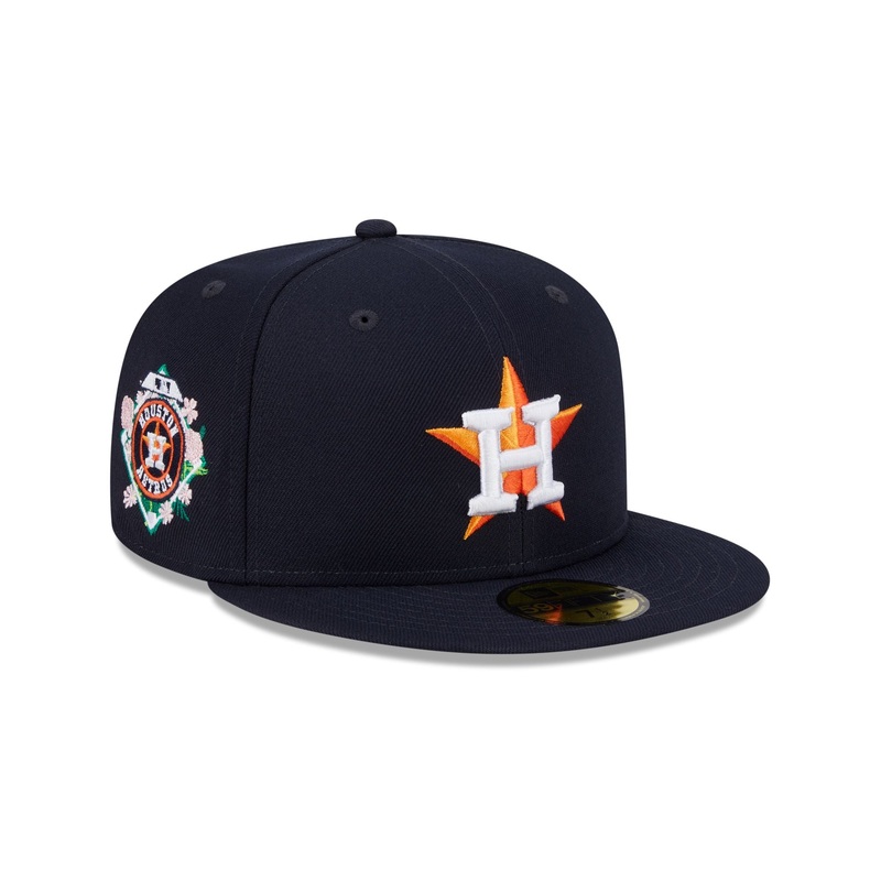 Houston Astros Floral Undervisor 59FIFTY Fitted Hat 7
