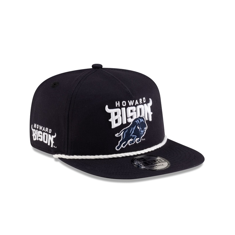 Howard Bison Navy Golfer Hat One Size
