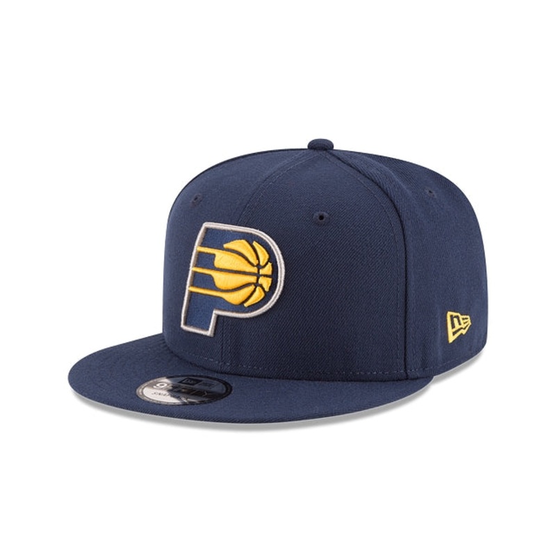 Indiana Pacers Team Color 9FIFTY Snapback Hat One Size